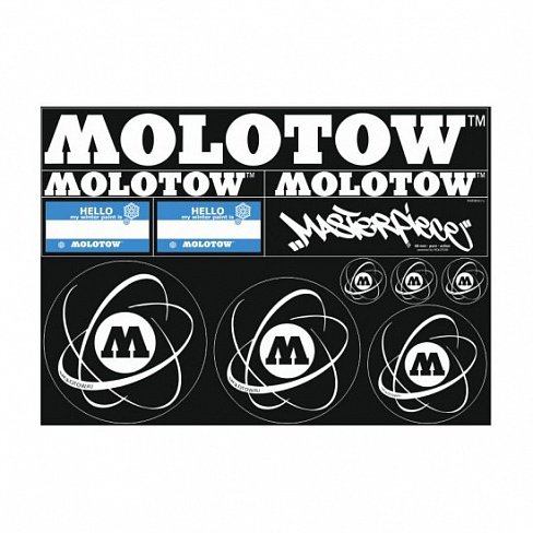 Molotow стикеры А4