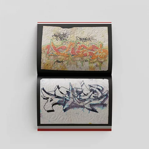 Книга Bates Graffiti Blackbooks