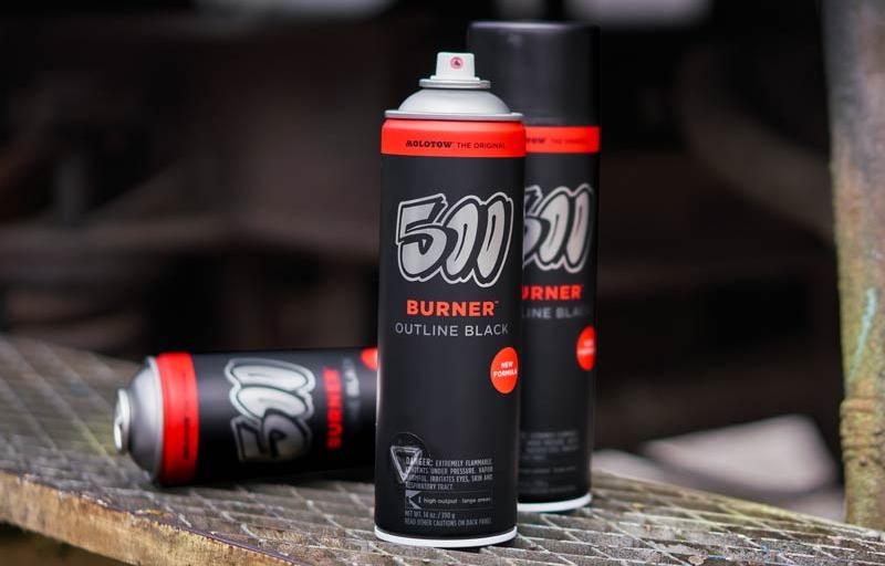 Molotow Burner Outline Black 500 мл [Новинка]
