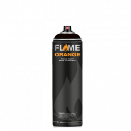 Аэрозольная краска Flame Orange 500мл Thick Black