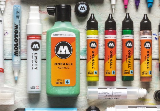 Большое пополнение товаров Molotow