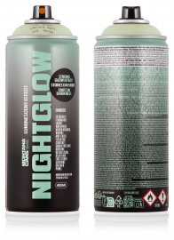 Аэрозольная краска Montana NightGlow светонакопительная 400 мл