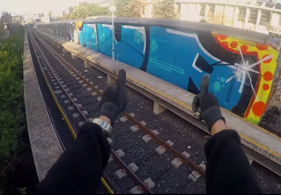 1UP — Graffiti Olympics Training in Athens