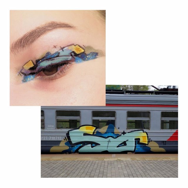 Граффити макияж - Graffitimarket.ru