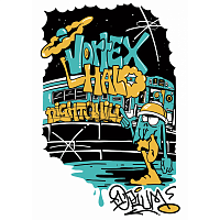 Кэп Night Quill Vortex Halo для стандартных баллонов