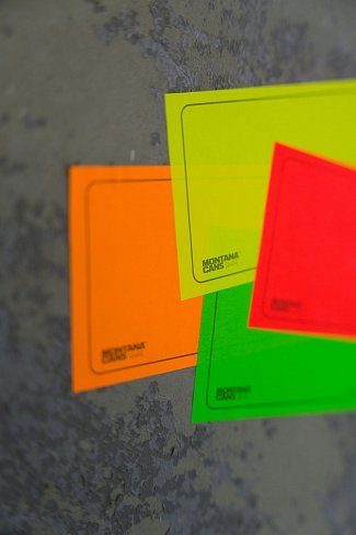 Набор стикеров Montana Neon Blank 100 штук