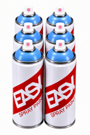 Аэрозольная краска EASY 520 мл набор 6 штук