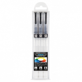 Набор пустых маркеров Molotow AQUA Squeeze Pen Basic-Set 1