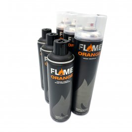 Набор аэрозольной краски Bomb A - Flame 500 3 штуки + Flame Chrome 600 3 штуки