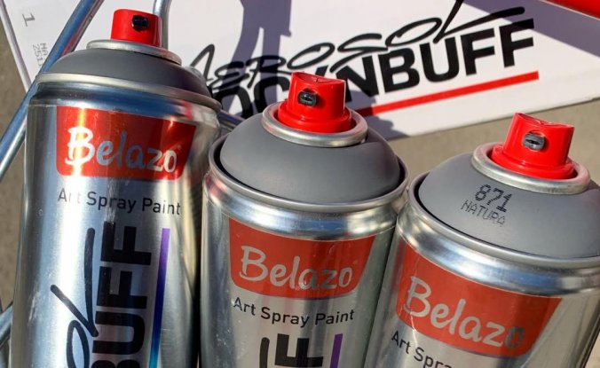 Новинки Belazo - баллоны 600 мл и BLOCKNBUFF