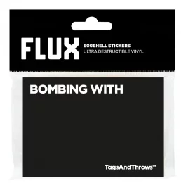 Набор наклеек Flux Bombing With Eggshell черный 50 шт