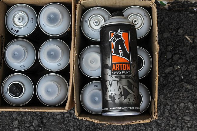 Аэрозольная краска Arton 400 мл