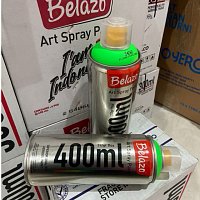 Аэрозольная краска Belazo Art Spray Fluorescent Флуоресцентная 400 мл