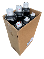 Набор аэрозольной краски Arton 1000мл A911 Чёрный 6 штук