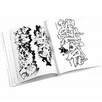 Книга Graffiti Coloring Book
