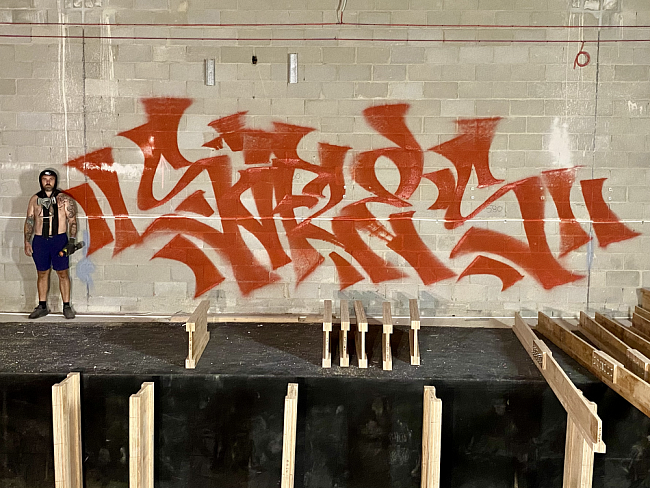 Кэп насадка Night Quill Hydra V2 голубой для баллонов Booster UW MADM