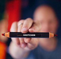 Набор маркеров Molotow Sketcher Main Kit III 12 штук