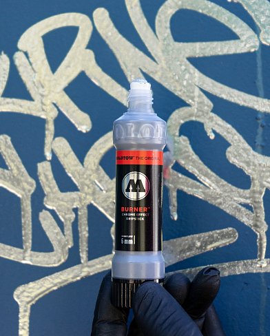 Маркер сквизер Molotow Burner Dripstick Chrome Effect 6 мм 30 мл