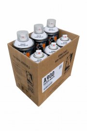 Набор аэрозольной краски Arton 520 мл A900 Супер белый 6 штук