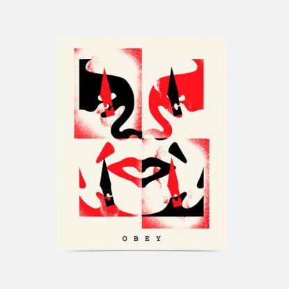 Выставка Шепарда Фейри - OBEY в Москве