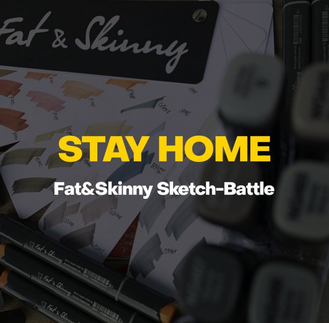 Sketch-battle STAY HOME  - Graffitimarket.ru