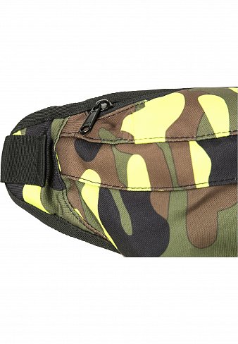 Сумка поясная Urban Classics frozen yellow camo