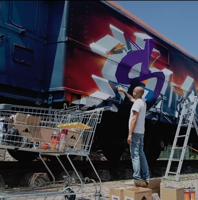 Граффити видео Molotow Train – Zeus40 | Graffitimarket.ru