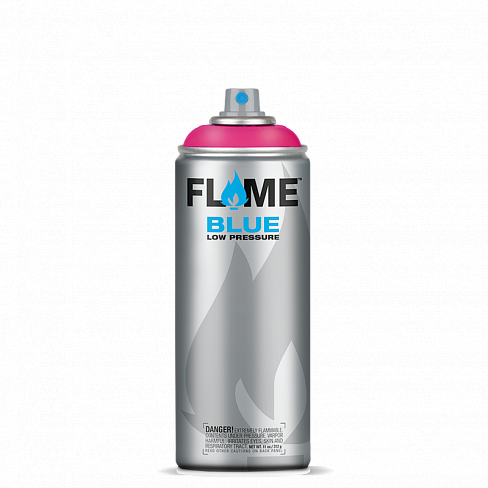 Аэрозольная краска Flame Blue Neon флуорисцентная 400мл