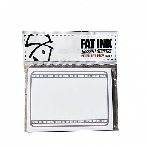 Набор стикеров FAT INK Eggshell #4 18 штук
