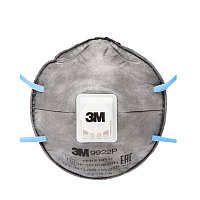 Респиратор противопыльный с клапаном 3M 9922P (FFP2)