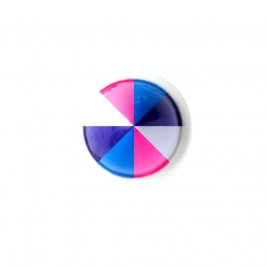 Маркер восковой HandMixed Edition It's a Living розовый-белый-голубой-фиолетовый