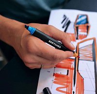 Набор двусторонних маркеров для скетчей Molotow Sketcher Main Kit I 12 штук