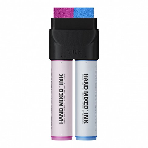 Маркер двойной HandMixed 2 INK заправленный с краской Flickr