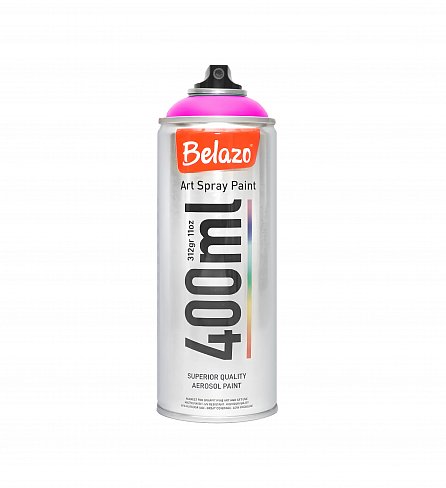 Аэрозольная краска Belazo Art Spray Fluorescent Флуоресцентная 400 мл
