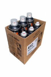 Набор аэрозольной краски Arton 520 мл A912 Чёрный глянцевый 6 штук