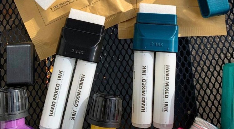 Уникальный маркер Hand Mixed 2 INK