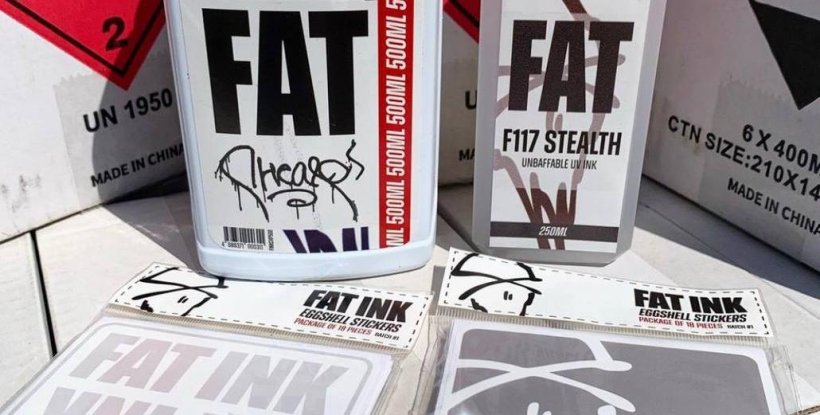 Новинки FAT INK - EGGSHELL и Stealth