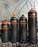 Аэрозольная краска Flame Orange 600мл