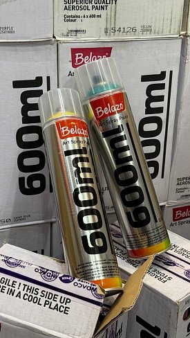 Аэрозольная краска Belazo Art Spray 600 мл