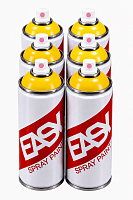 Аэрозольная краска EASY 520 мл набор 6 штук