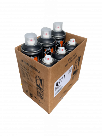 Набор аэрозольной краски Arton 520 мл A911 Чёрный 6 штук