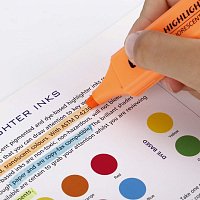 Набор текстовыделителей Zeyar флуоресцентные цвета 6 штук