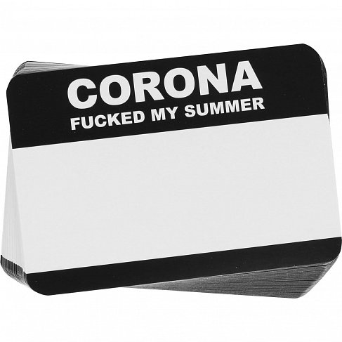 Стикер Corona F*cked My Summer