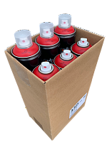 Набор аэрозольной краски Arton 1000мл A305 Красный 6 штук