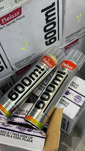 Аэрозольная краска Belazo Art Spray 600 мл