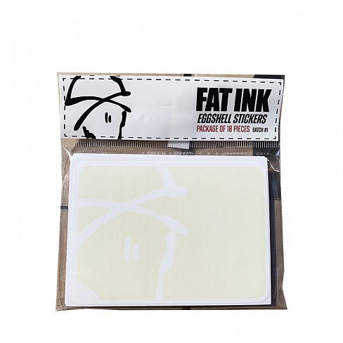 Набор стикеров FAT INK Eggshell #9 18 штук