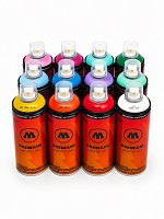 Набор аэрозольной краски Molotow Premium 2026 новый дизайн 12 штук