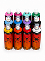 Набор аэрозольной краски Molotow Premium 2026 новый дизайн 12 штук